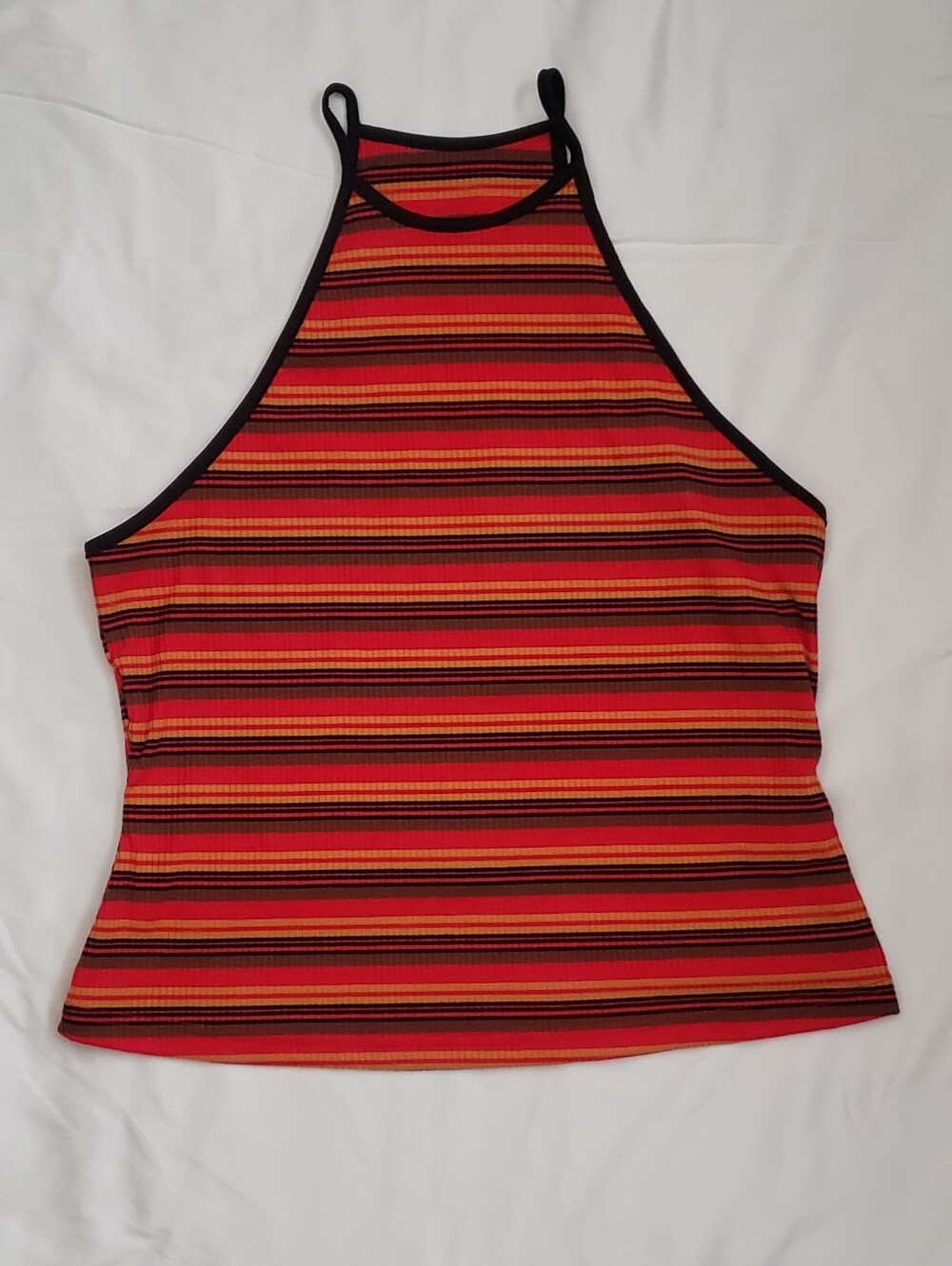 Red Halter Top - Picture 7 of 8
